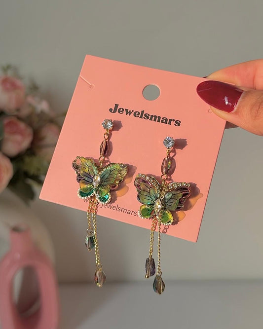 Sap-Spell Butterfly Dreamy Earrings