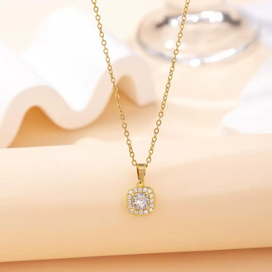 Ever-glint Rhinestone Necklace