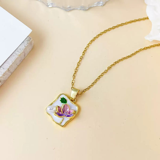 Ivory Willow Vintage Necklace