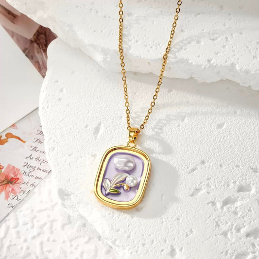 Vintage Riverie Pearl Necklace