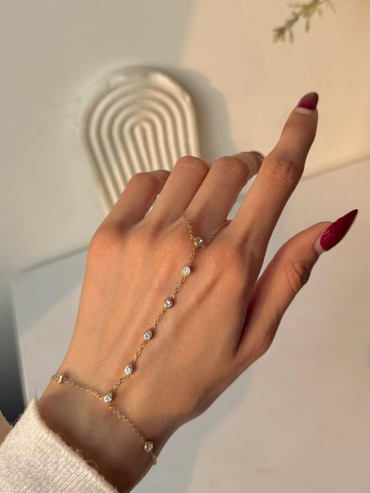 You “glow” Girl! Hand Chain