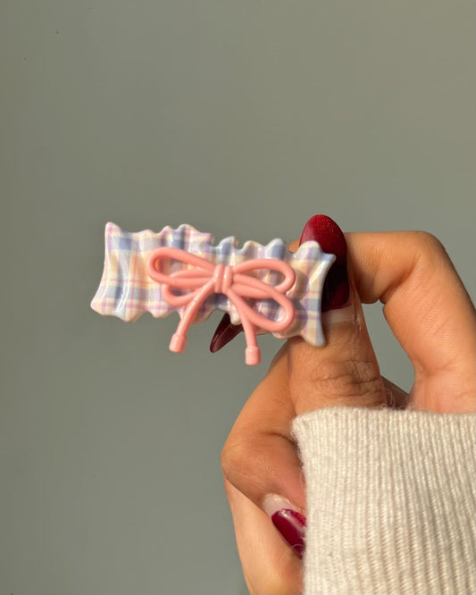 Pretty Pastel Coquette Hair Clip