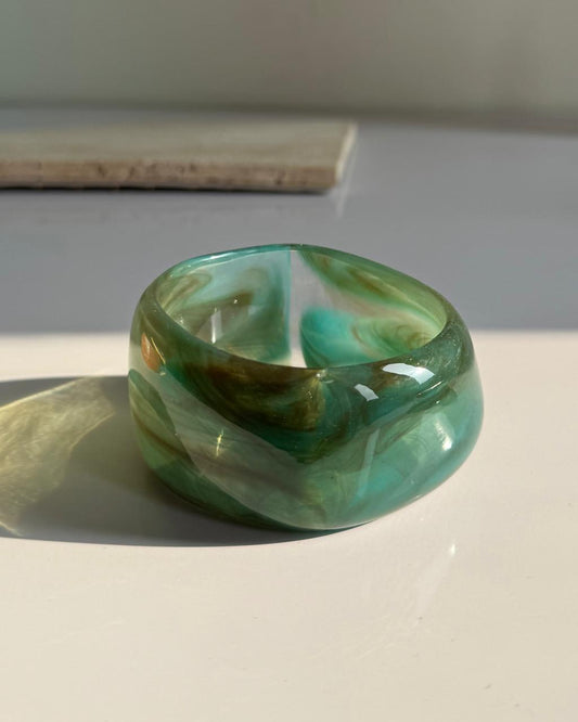 Northern Lights Coded Chunky Bangle