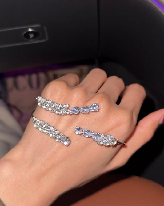 Love-struck Rhinestone Hand Jewellery