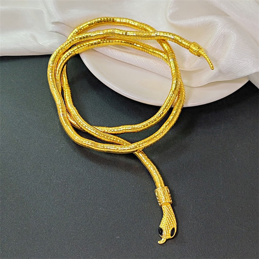 Sleek-Snake Bendable Necklace Chain