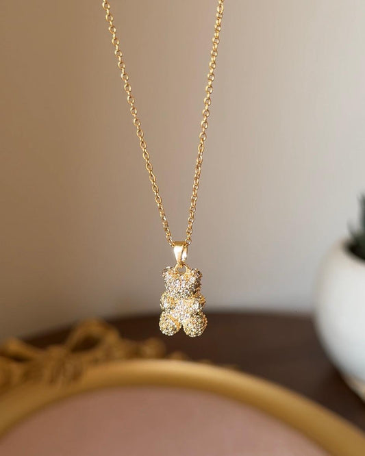 Glitter Cub Necklace