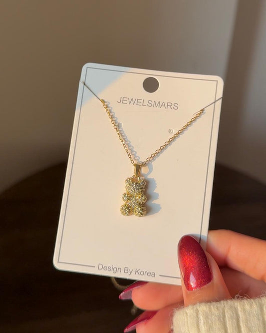 Glitter Cub Necklace
