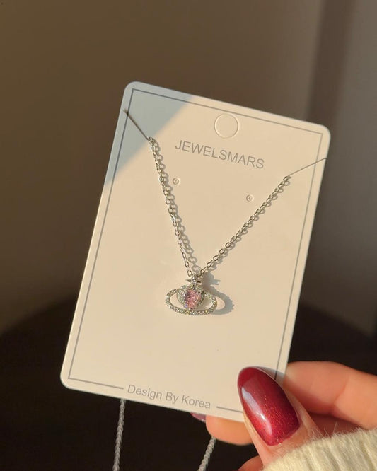 Pure Pink Love Necklace