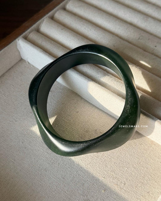 Maximalist Mama Wooden Bangle