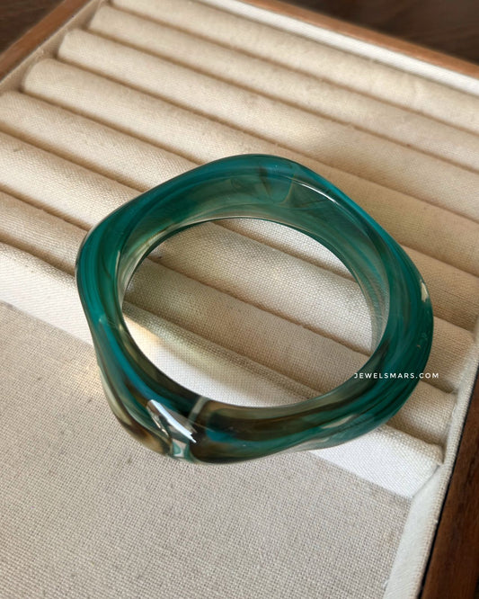 Aqua coded Y2k Bangle