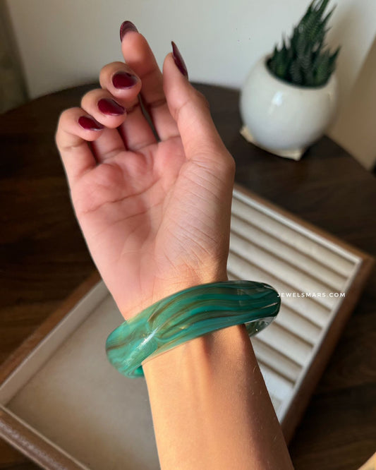 Aqua coded Y2k Bangle