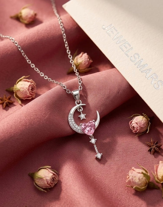Cosmo Lover Heart Necklace