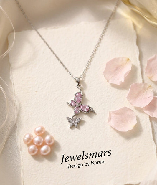 Flutter Twins Necklace