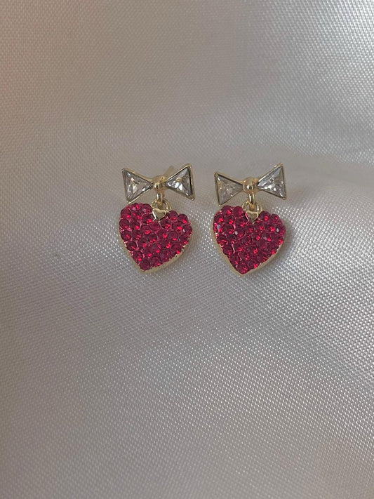 Red Velvet Love Earrings