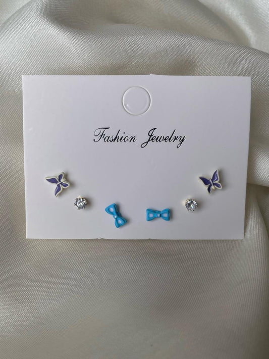 Twirly Bow Earrings Combo
