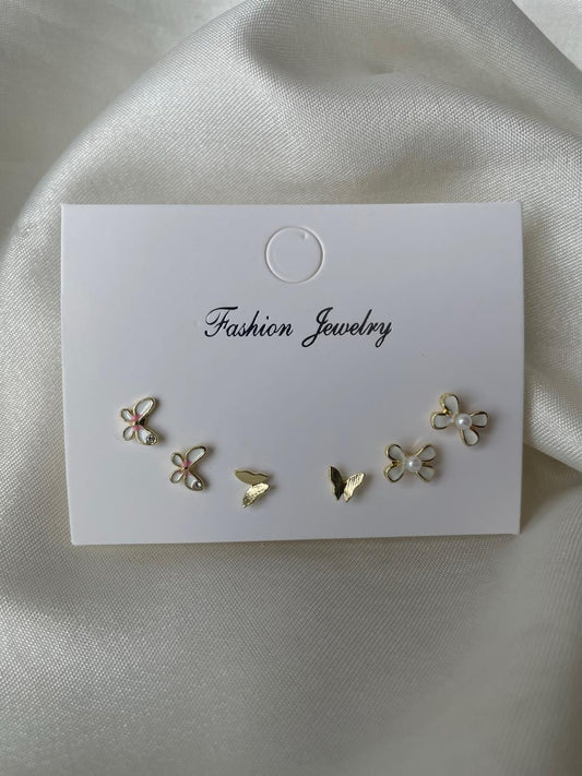 Softcore Flutter Earrings Combo