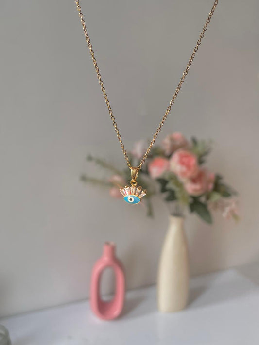 Tinkering Evil Eye Necklace