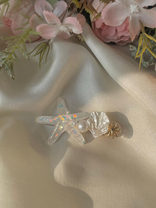 Sea Angel Hair Clip