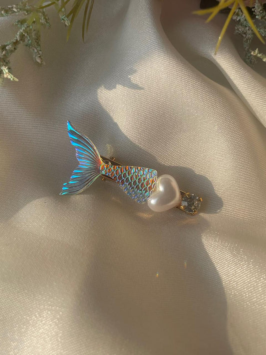 Malibu Mermaid Tail Hair Clip