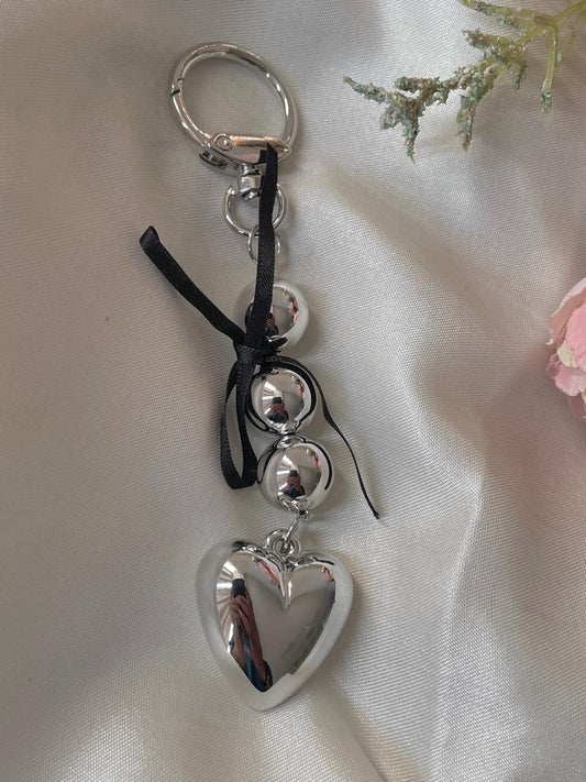 Heart Dangler Bag Charm