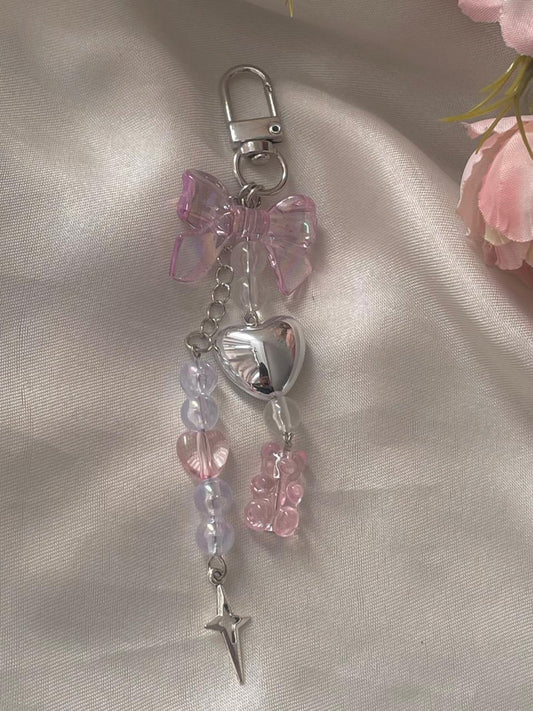 Y2k Dolly Beaded Bag Charm