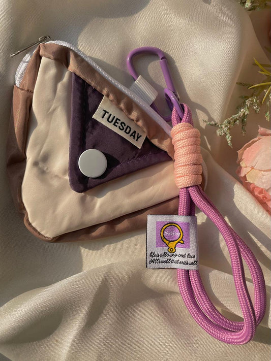 Lil triangle Bag Charm