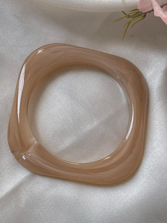 Sundaze Square Acrylic Bangle