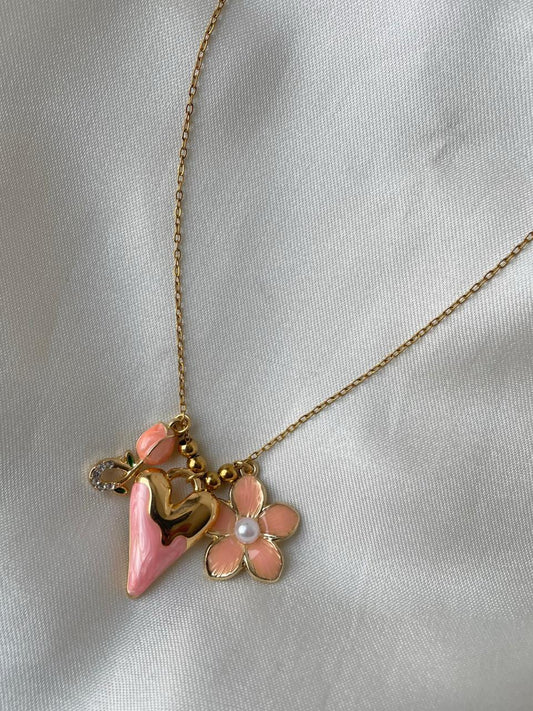 Peachy Kinda Love Necklace