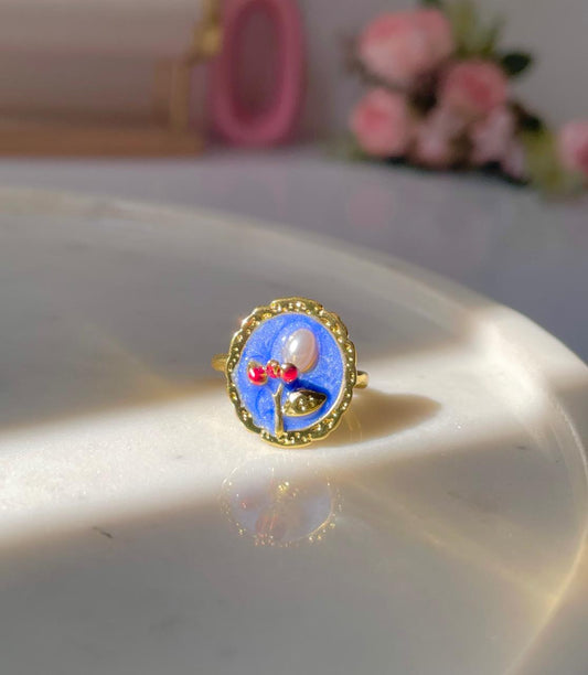 Hues of Blue Ring