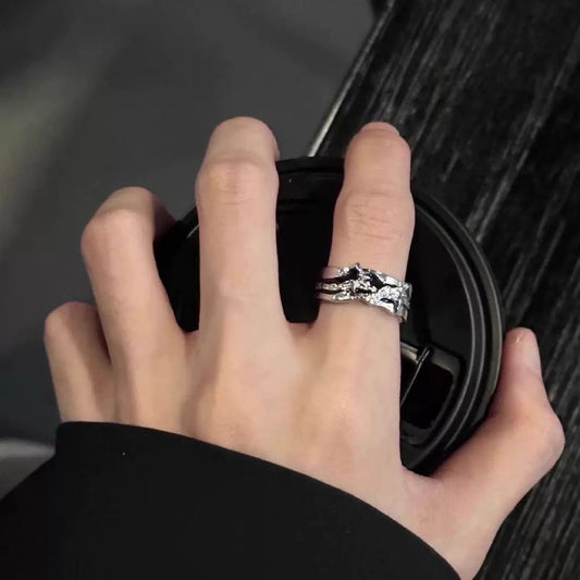 Silver Punk Ring