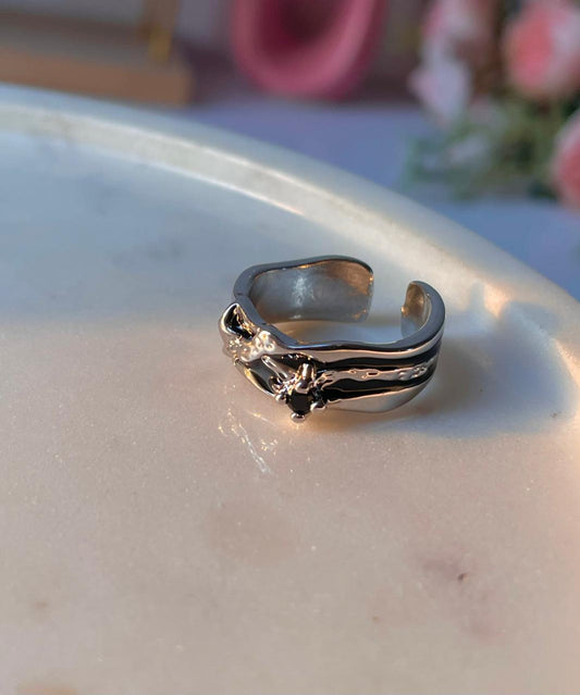 Silver Punk Ring