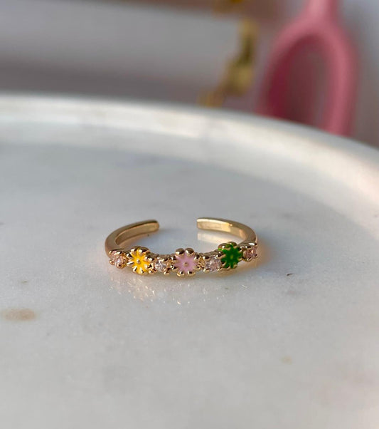 Magnolia Flower Ring