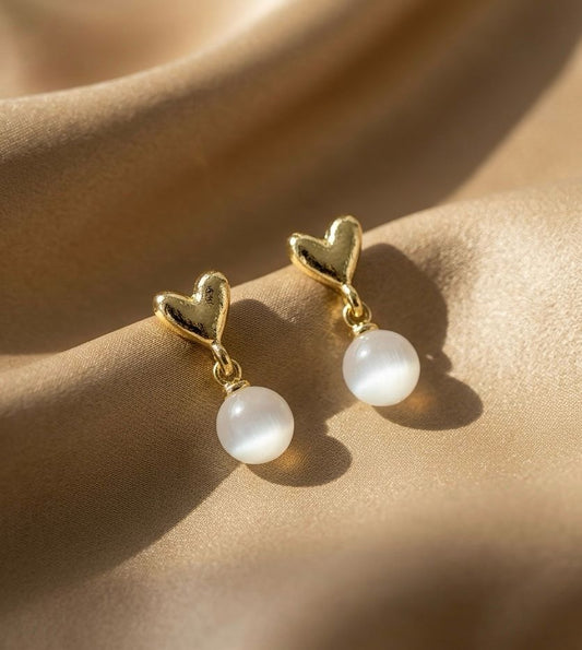 Heart-whisper Pearl Earring