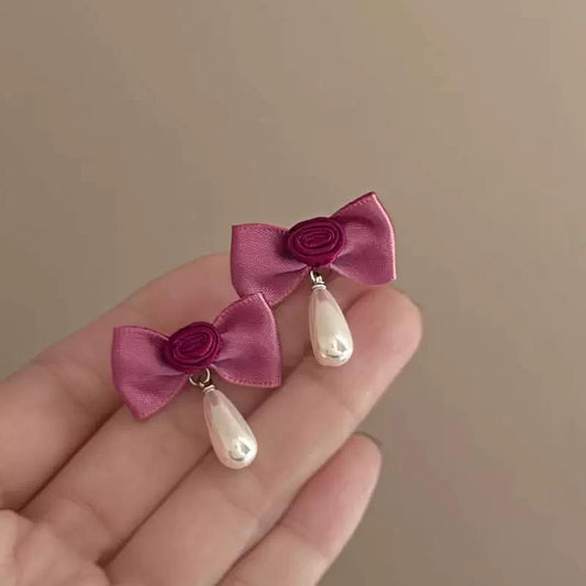 Baby Bloom Bow Earrings