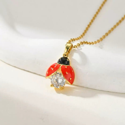 Lucy Ladybug Necklace