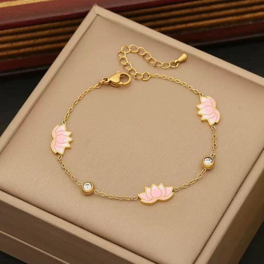 Princess Behaviour Lotus Bracelet
