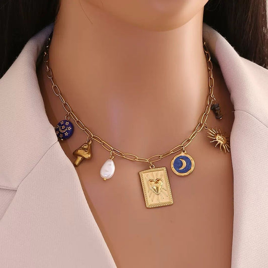 Lumière Vintage Charm Necklace