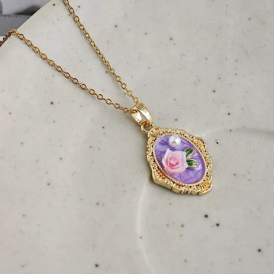 Victorian Blossom Vintage Necklace