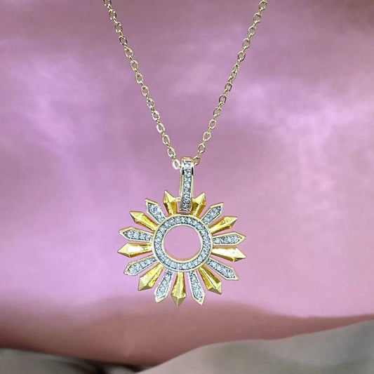 Starlit Round Necklace