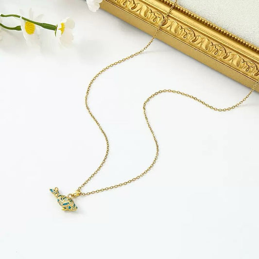 Mediterranean Muse Fish Necklace