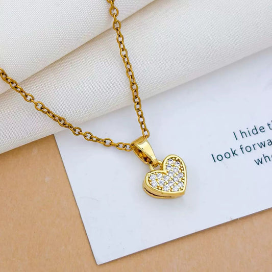 Lifeline Rhinestone Necklace