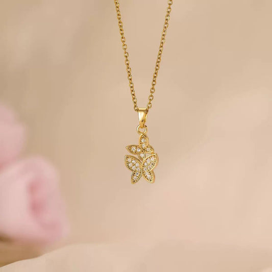 We Flutter together! Necklace
