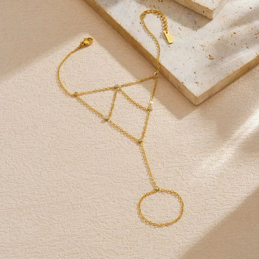 All Glossed Up Hand Chain