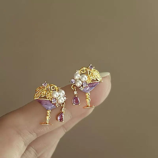 Martini Night Party Earrings