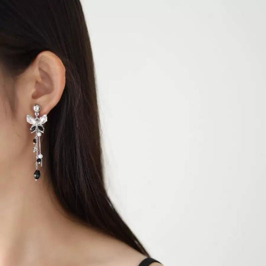 Midnight Enchanting Butterfly Earrings