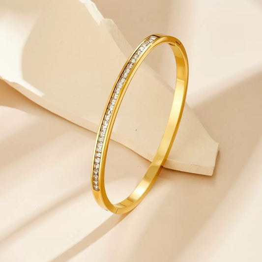 Elise Rhinestone Studded Bracelet