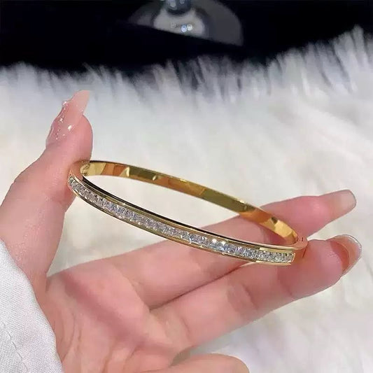 Elise Rhinestone Studded Bracelet