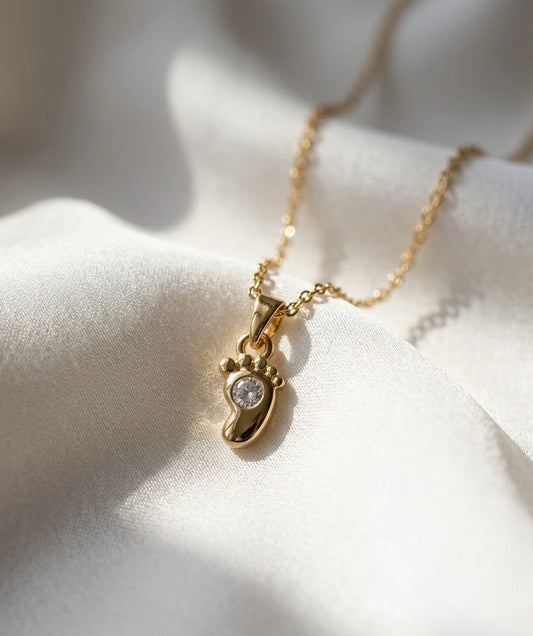 Footprints Necklace