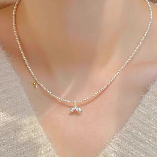 Siren Song Pearl Necklace (alloy)