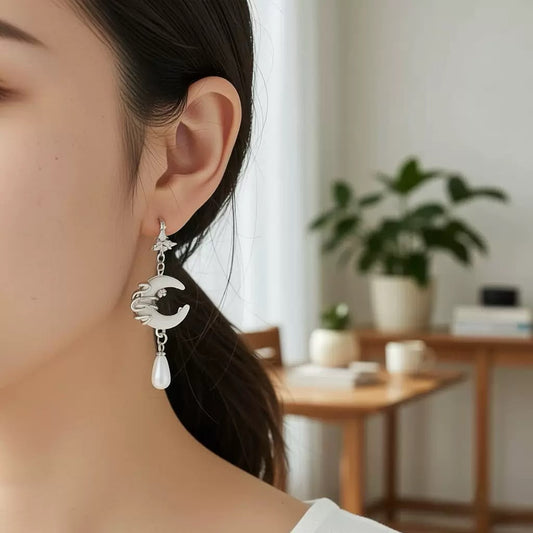 Celestial Dreamer Pearl earrings *